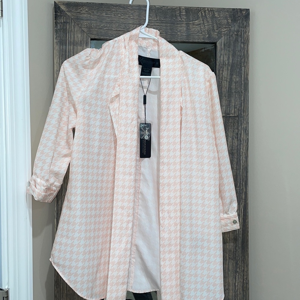 Kardashian Kollection Houndstooth Top